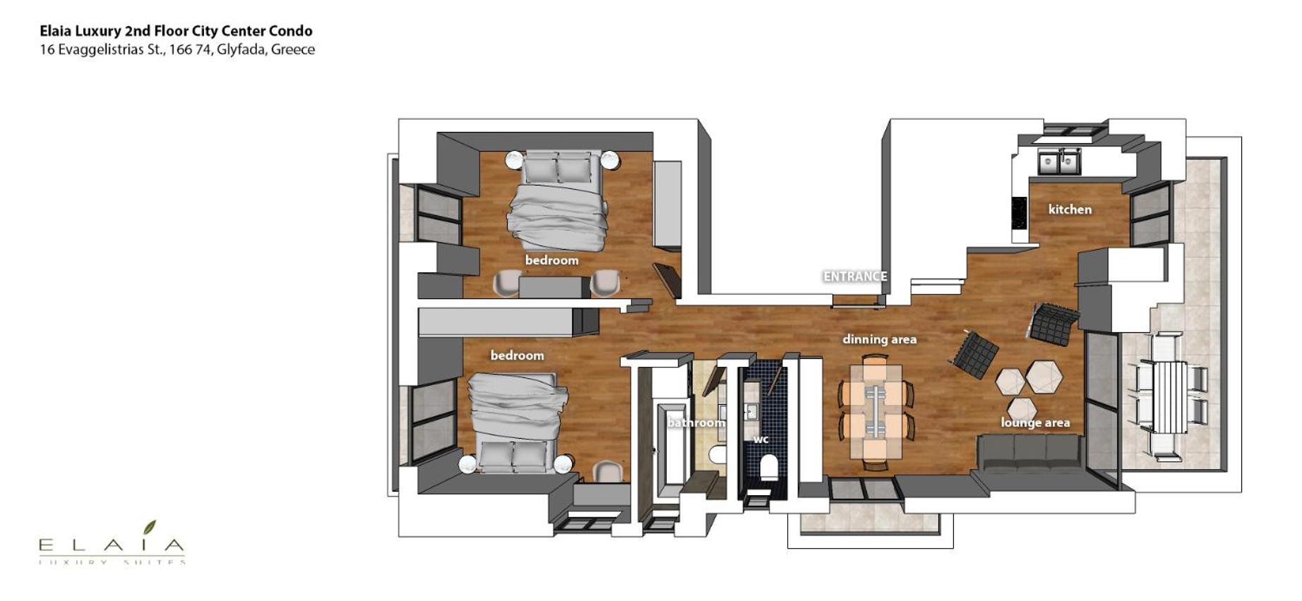 Elaia Luxury Condo Glyfada Athènes Extérieur photo